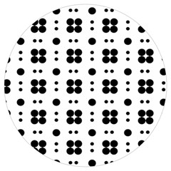 Polka Dot  Svg Round Trivet