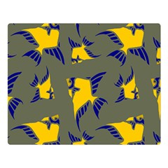 Background Pattern Texture Design Wallpaper Premium Plush Fleece Blanket (large)