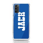 Personalized Name ColorFul Samsung Galaxy S20 6.2 Inch TPU UV Case Front