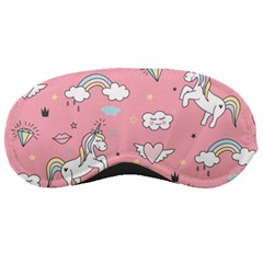 Cute-unicorn-seamless-pattern Sleeping Mask
