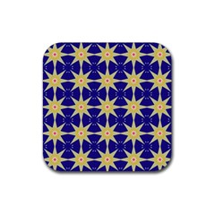 Seamless Pattern Background Rubber Coaster (square)