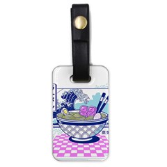 Ramen Kanji Vaporwave Artwork Minimalism Luggage Tag (one Side)