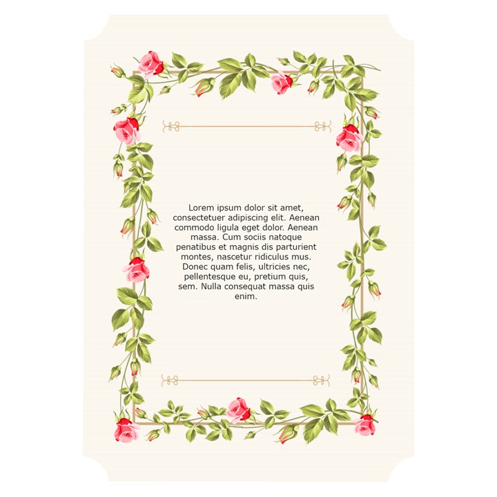 Wedding card Invitation Card 5  x 7  (Ticket)