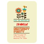 Birthday Invitation Card 5  x 7  (Rounded) Back