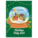 Xmas Invitation Card 5  x 7  Front