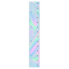Holographic Abstract In Pastel Growth Chart Height Ruler For Wall