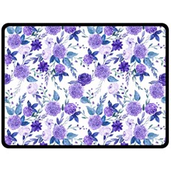 Violet-01 Fleece Blanket (large)
