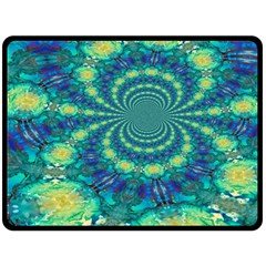 Fractal Fleece Blanket (large)
