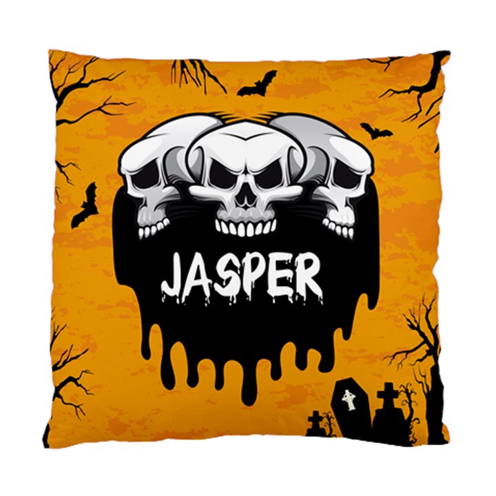 Personalized Halloween Skulls Standard Cushion Case (One Side)