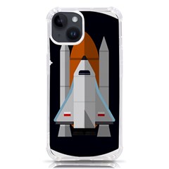 Rocket-space-universe-spaceship Iphone 14 Tpu Uv Print Case