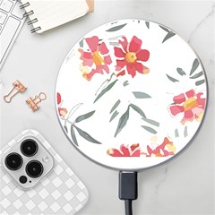 Botanical T- Shirt Botanical Graceful Chag T- Shirt Wireless Fast Charger(white)