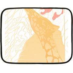 Giraffe T- Shirt Giraffe T- Shirt Fleece Blanket (mini)