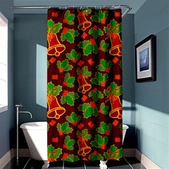 Template Christmas Pattern Shower Curtain 36  X 72  (stall) 