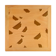 Watermelon-pattern-se-fruit-summer Wood Photo Frame Cube