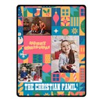 Christmas Graphic Photo Small Blanket Fleece Blanket (Small) 50 x40  Blanket Front