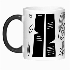 Leaves Plants Doodle Drawing Morph Mug