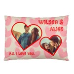 heart frame fillow Pillow Case 26.62 x18.9  Pillow Case