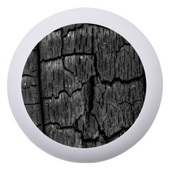 Coal Charred Tree Pore Black Dento Box With Mirror