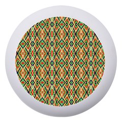 Pattern Design Vintage Abstract Dento Box With Mirror
