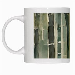 Bamboo Plants White Mug
