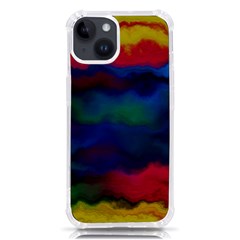Watercolour Color Background Iphone 14 Tpu Uv Print Case