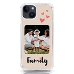 Personalized Family Photo Phone Case iPhone 14 TPU UV Print Case Front