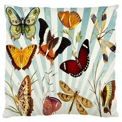 Butterfly-love Standard Premium Plush Fleece Cushion Case (two Sides)