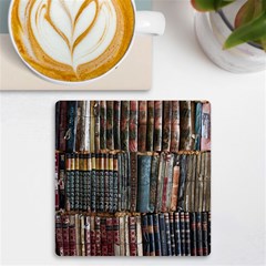 Psychedelic Digital Art Artwork Landscape Colorful Uv Print Square Tile Coaster 