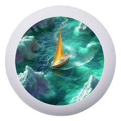 Seascape Boat Sailing Dento Box With Mirror