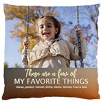 Personalized Family Cushion 16  Baby Flannel Cushion Case (Two Sides) Front