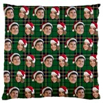 Personalized Couple Many Faces Christmas Cushion 16  Baby Flannel Cushion Case (Two Sides) Front