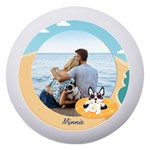 Personalized Name and Photo Summer Dog Dento Box Dento Box with Mirror Front