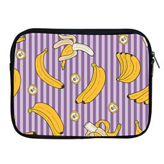 Pattern Bananas Fruit Tropical Seamless Texture Graphics Apple Ipad 2/3/4 Zipper Cases