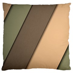 Abstract Texture, Retro Backgrounds Large Cushion Case (one Side)