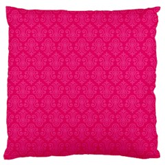 Pink Pattern, Abstract, Background, Bright, Desenho Large Cushion Case (one Side)