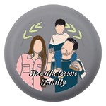Personalized Line Art Illustration Family Name Dento Box Dento Box with Mirror Front