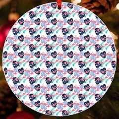 Beautiful Pattern Uv Print Acrylic Ornament Round