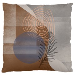 Boho Background Leaves Botanical Retro Vintage Art 16  Baby Flannel Cushion Case (two Sides)