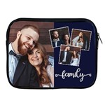 Personalized Wedding Couple Photo Any Text iPad Zipper Case Apple iPad Zipper Case Front