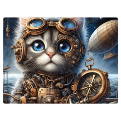 Maine Coon Explorer Two Sides Premium Plush Fleece Blanket (baby Size)