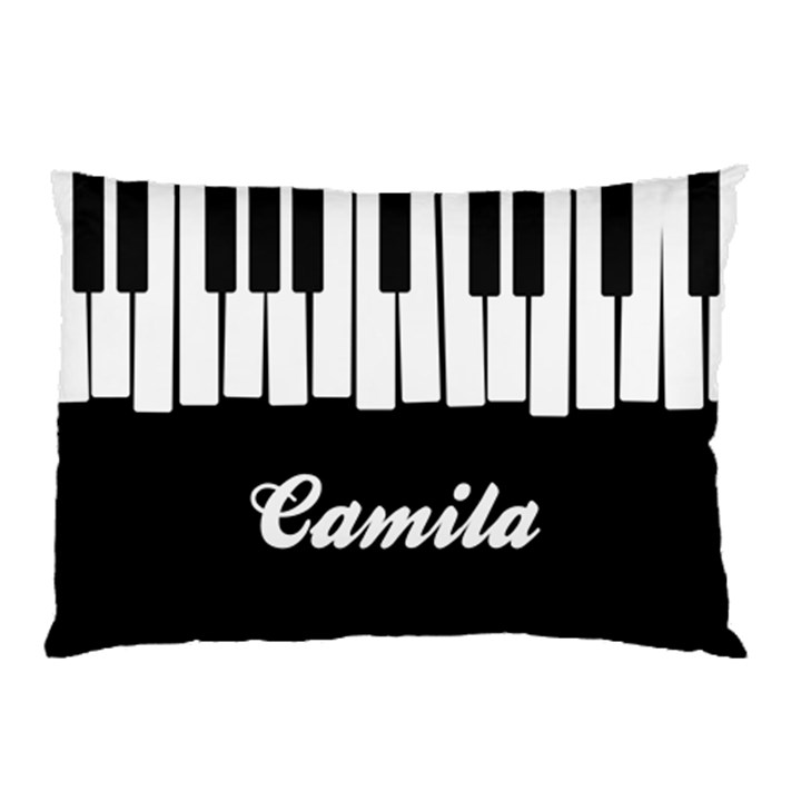 Personalized Name Piano Pillow Case