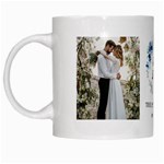 Personalized Wedding Family Name Any Text Mug White Mug Left