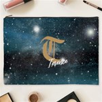 Personalized Initial Name Starnight Cosmetic Bag Cosmetic Bag (XXXL) Front