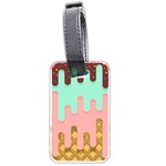 Personalized Name Ice Cream Luggage Tag (two sides) Luggage Tag (two sides) Front