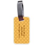 Personalized Name Ice Cream Luggage Tag (two sides) Luggage Tag (two sides) Back