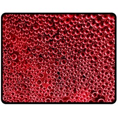 Drops Water Drop Trypophobia Fleece Blanket (medium)