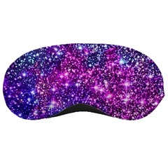 Purple Violet Glitter Galaxy Nebula Space Pattern Sleep Mask