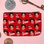 Personalized Photo Many Face Head Name Large Coin Purse Large Coin Purse Back