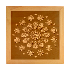 Photo Chartres Notre Dame Wood Photo Frame Cube