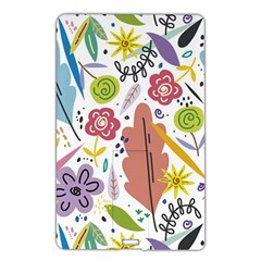 Summer Flowers Spring Background Name Card Style Usb Flash Drive